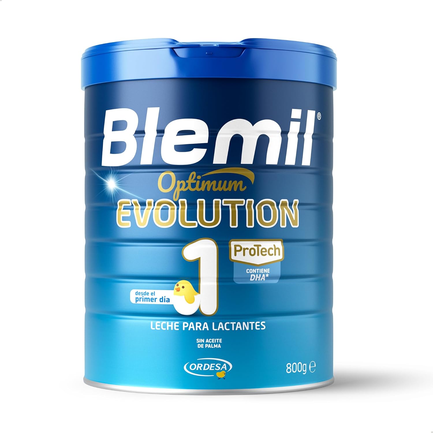 [3 UNIDADES] Blemil 1 Optimum Evolution 3PACK | 3 Botes de 800g | Leche de Inicio en polvo para Bebé desde el Primer Día
